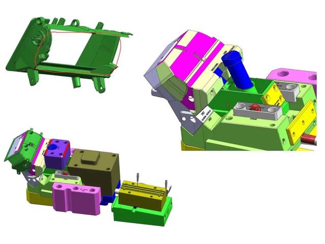 汽車空調(diào)出風(fēng)口模具結(jié)構(gòu)拆解:設(shè)計思路不是空想,而是見過