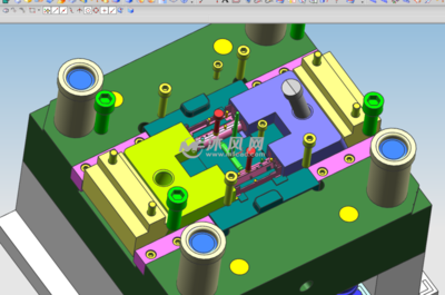 打印機(jī)復(fù)雜件注塑模具設(shè)計(jì)